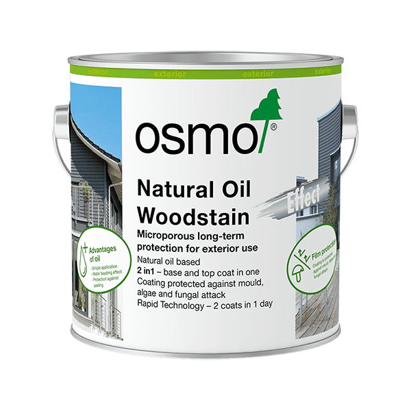 Osmo Natural Oil Woodstain Effect