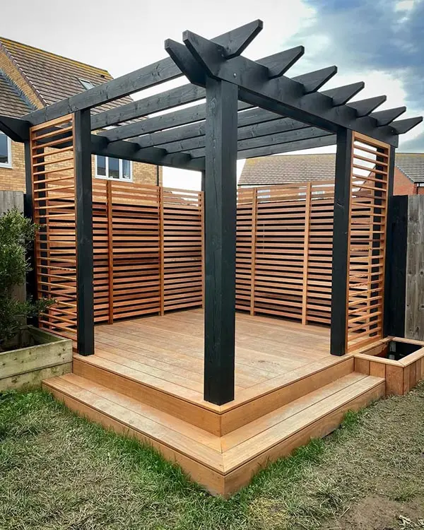 Clear Fence Treatment with Osmo Wood Oil Finishes