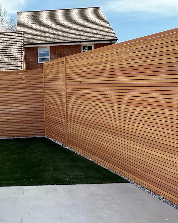 Clear Fence Treatment with Osmo Wood Oil Finishes