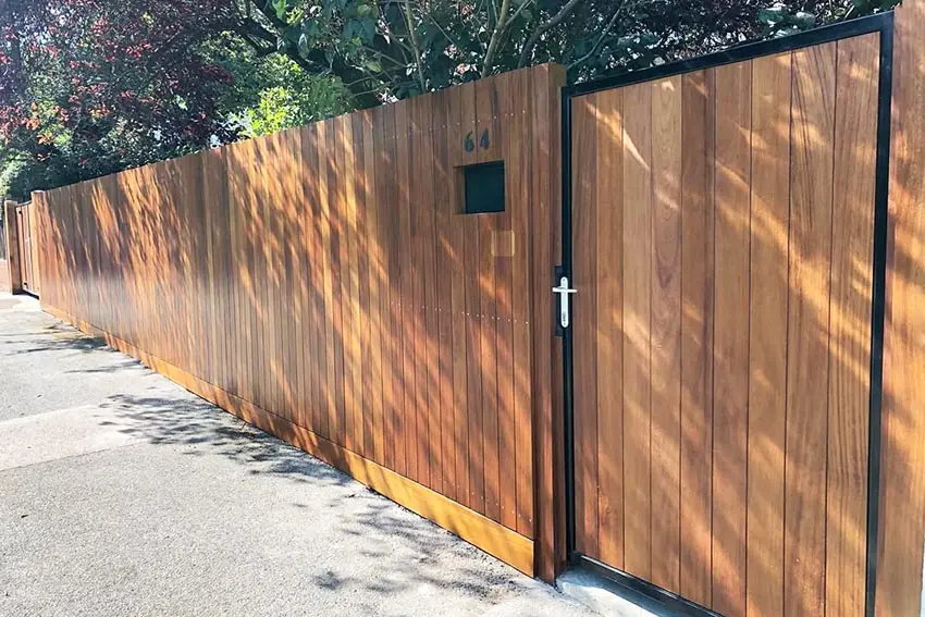 Clear Fence Treatment with Osmo Wood Oil Finishes