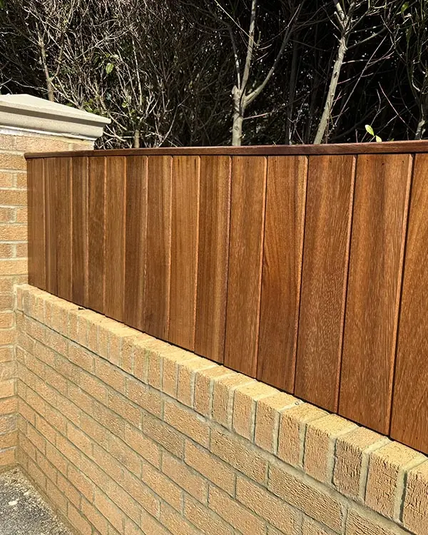 Clear Fence Treatment with Osmo Wood Oil Finishes