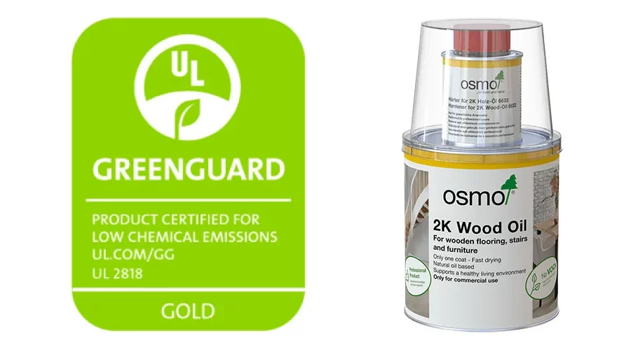 2K Wood Oil GREENGUARD Gold Certified